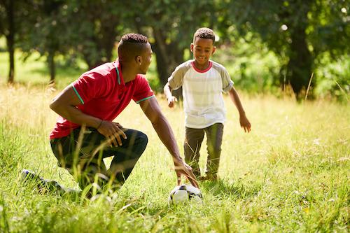 fatherhood, father and son